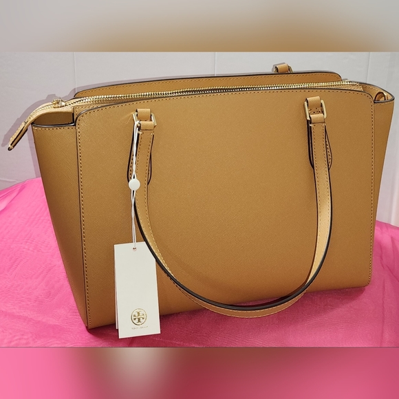 TORY BURCH Emerson Small Top Zip Tote - Picture 9 of 11